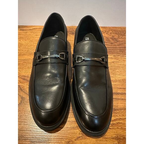 Nordstrom Men’s Ortholite Leather Loafers Black Sz 11 Classic Dress Slip On main image 10